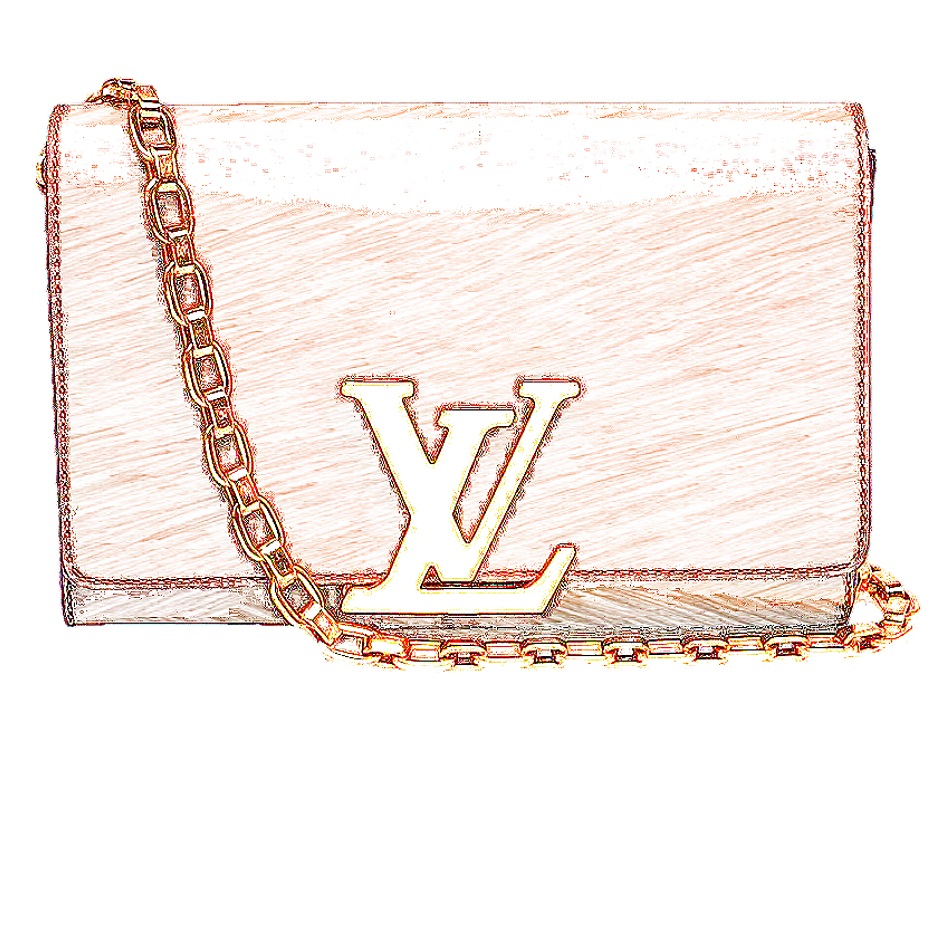 LV Louise Chain Clutch