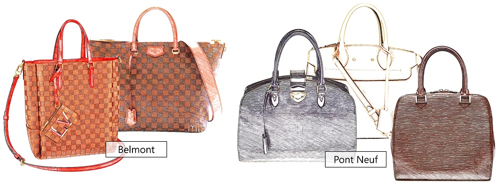 Louis Vuitton Women's Bag Model Index