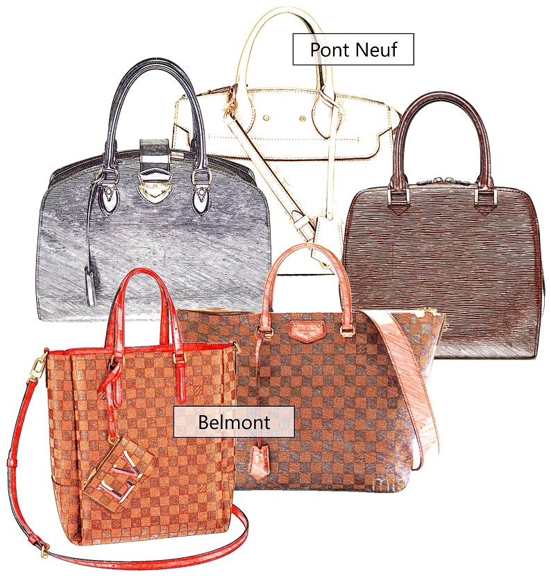 Louis Vuitton Monogram Canvas Colour and Pattern - Miss Bugis