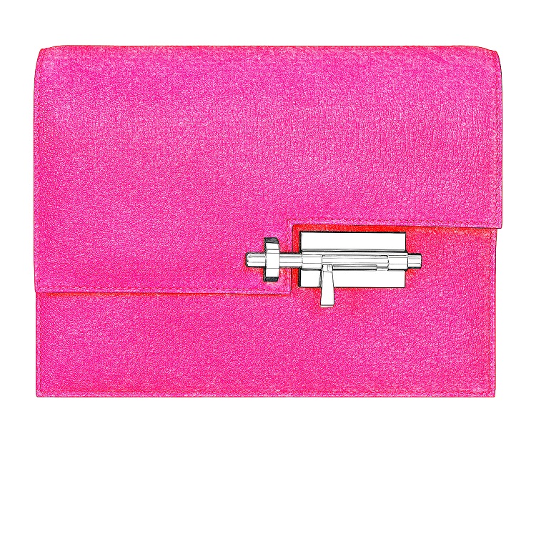 Hermes Verrou Clutch