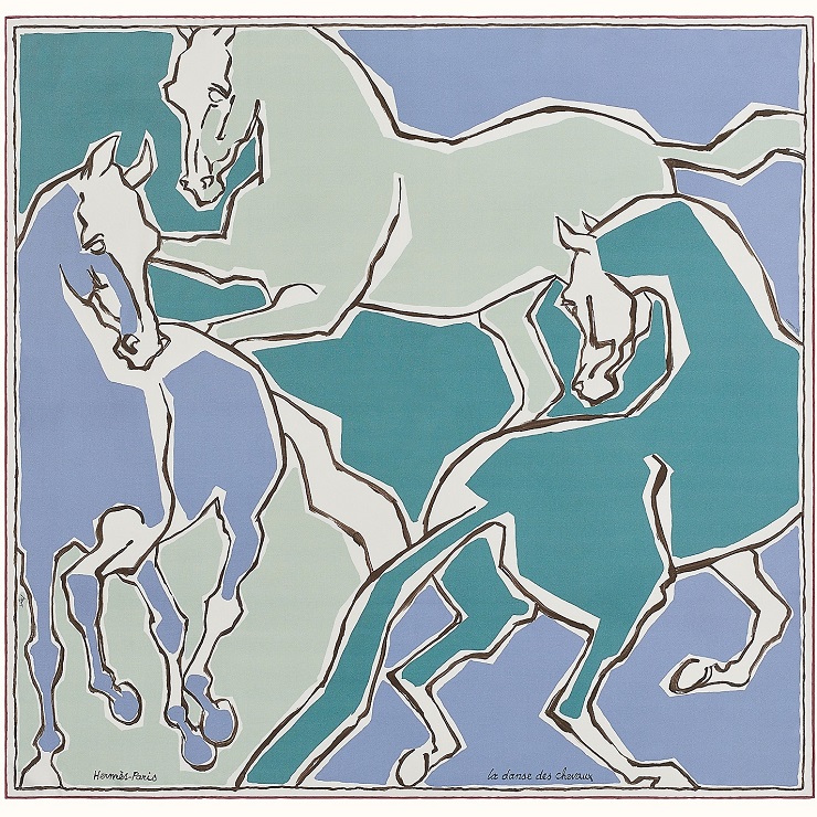 Hermes 90cm La Danse des Chevaux