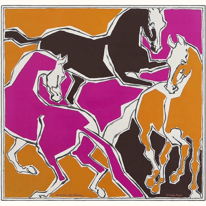 Hermes 90cm La Danse des Chevaux