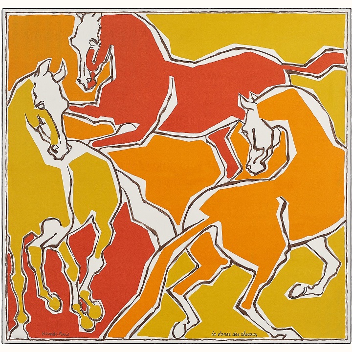 Hermes 90cm La Danse des Chevaux