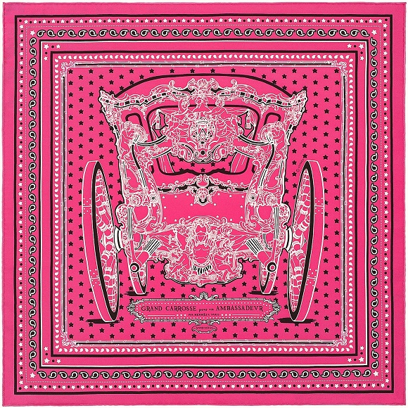 Hermes 55cm Square Scarf Grand Carrosse