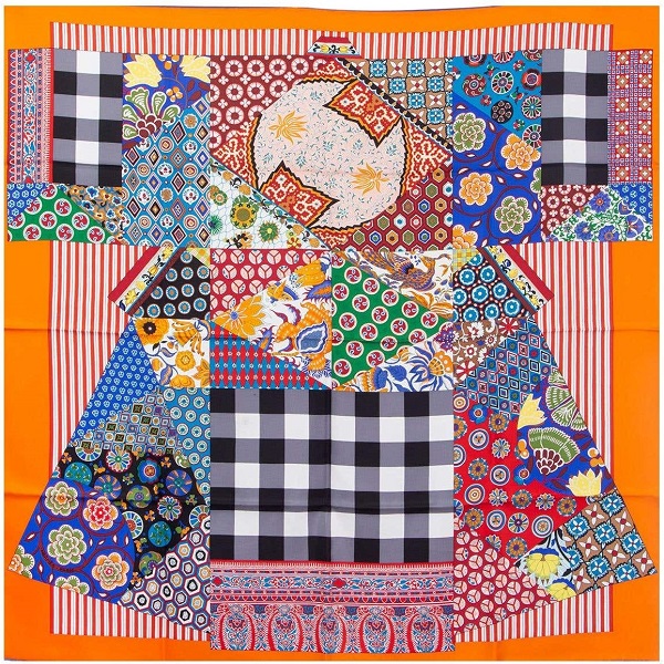 Hermes 90cm Square Scarf L'Art du Sarasa