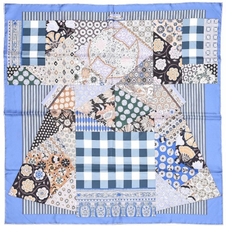 Hermes 90cm Square Scarf L'Art du Sarasa