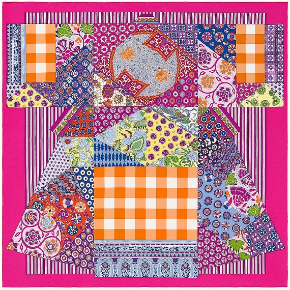 Hermes 90cm Square Scarf L'Art du Sarasa