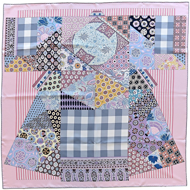 Hermes 90cm Square Scarf L'Art du Sarasa