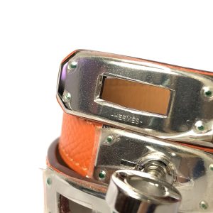 Hermes Kelly Double Tour Leather Bracelet