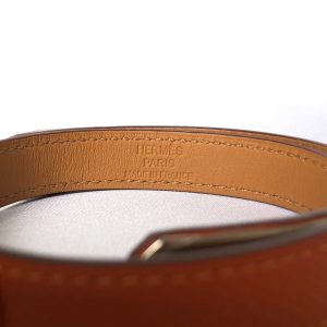 Hermes Kelly Double Tour Leather Bracelet