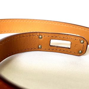 Hermes Kelly Double Tour Leather Bracelet