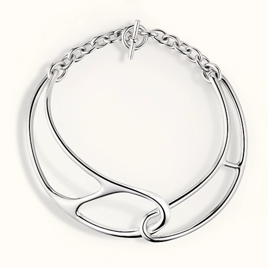 Hermes Chaine D’Ancre Punk Necklace