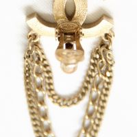 Chanel CC Drop Chain Spring 2009 Collection Clip Earrings