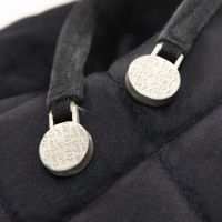 Chanel Black Quilted Fabric/Suede Backpack