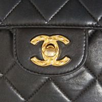 Chanel Quilted Lambskin Leather Camera Bag