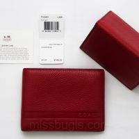 Coach Pebble Leather Wallet