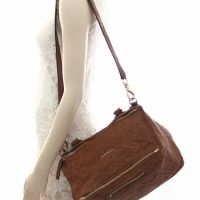 Givenchy Pandora Wrinkled Sheepskin Leather Medium Bag