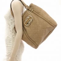 Gucci Guccissima Britt Leather Tote