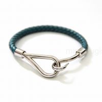 Hermes Jumbo Leather Hook Bracelet