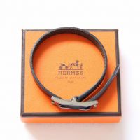Hermes Api III Tandem Leather Bracelet