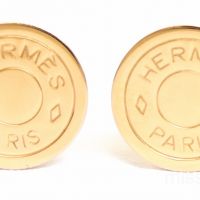 Hermes Clou De Selle Clip Earrings