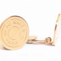 Hermes Clou De Selle Clip Earrings