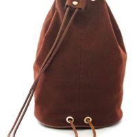 Hermes Canvas Leather Matelot Marcel Backpack