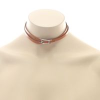 Hermes Hapi III Leather Bracelet/Choker