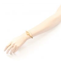 Hermes Jumbo Leather Hook Bracelet