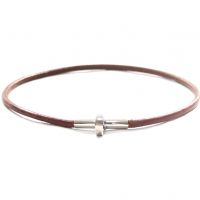 Hermes Cadena Leather Bracelet/Choker