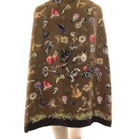 Hermes 90cm Champignons Mushroom Silk Scarf