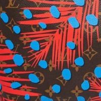 Palm Spring Jungle Dots, 2016 Louis Vuitton Monogram Canvas Jungle Dots Blue