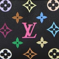 Multicolore, 2003 - 2014, Takashi Murakami Louis Vuitton Multicolore Monogram Canvas Black