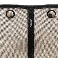 Hermes Toile Leather Garden Party 36 MM Bag