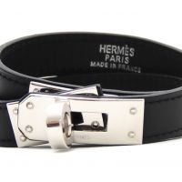 Hermes Kelly Double Tour Leather Bracelet