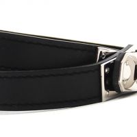 Hermes Kelly Double Tour Leather Bracelet