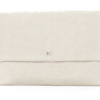 Hermes Toile Herringbone Clutch