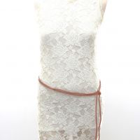 Louis Vuitton Braided Leather Belt/Necklace