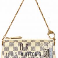 Louis Vuitton Limited Edition Damier Azur Canvas Mila MM