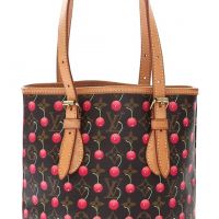 Louis Vuitton Limited Edition Monogram Canvas Cerises Cherry Bucket