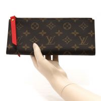 Louis Vuitton Monogram Canvas Coquelicot Adele Wallet
