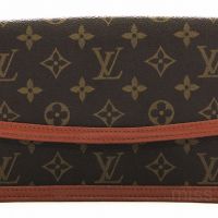 Louis Vuitton Monogram Canvas Pochette Dame PM Clutch